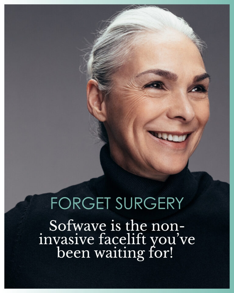 sofwave is the future of non-surgical face lifts